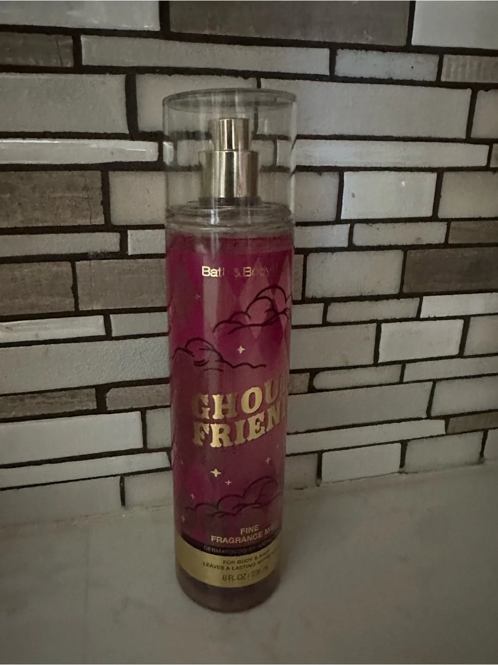 New BBW Pearlescent Ghost Fragrence Holder with Ghoul friend fragrance mist duo